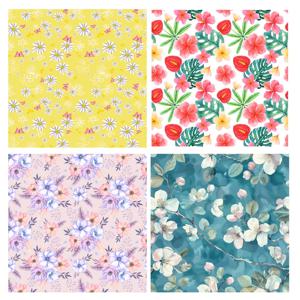 DIY 재봉용 PUL 원단 방수 세탁 가능 프린트 TPU 폴리에스터 프리미엄 소재 천 기저귀 생리대 엄마 가방 수제용