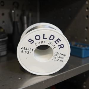 로진 코어 솔더 와이어 - 다목적 전자 용접 플럭스 주석 와이어 릴, 홈 DIY 액세서리 ​