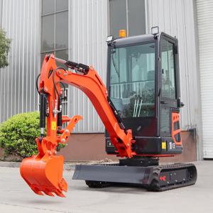무료 배송 미니 굴삭기 유로 5 CE EPA 1.8톤 2톤 유압 디젤 굴삭기 농장 맞춤형 크롤러 소형 굴삭기 판매