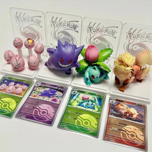 새로운 핫세일 PTCG PKM 아르타마제 컬렉션 시리즈 151 피규어 세트 블라인드 박스 아이비스오르 큐보네 마초케 모델 서프라이즈 토이즈 피규어