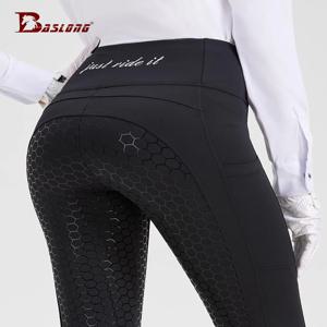 어린이 승마 바지, 여성 기사 승마 장비, 통기성 승마 바지, 요가 운동용 탄력 슬림핏 승마 바지