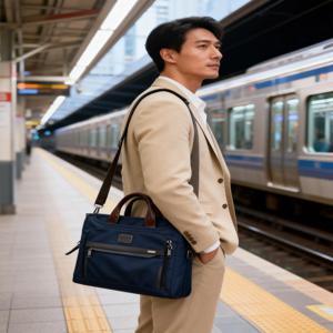 탄도성 나일론 알파 3 시리즈 얇은 어깨끈 노트북 서류가방 2603110D3