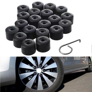 자동차 바퀴 타이어 러그 너트 볼트 커버 캡 VW Scirocco Tiguan 골프 MK7 GTI Passat B5 Skoda 허브 림 나사 플러그 스터드 장식