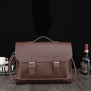 남성용 서류 가방 노트북 비즈니스 가방, 작업 숄더백, 빈티지 남자 크레이지 호스 가죽 크로스바디 백, 사첼 컴퓨터 핸드백