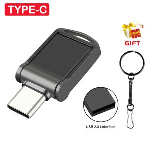 JASTER TYPE-C USB 플래시 드라이브, OTG 고속 펜 드라이브, 32GB 2 in 1 미니 메모리 스틱, 실제 용량 펜 드라이브, 창의적인 선물, 64GB