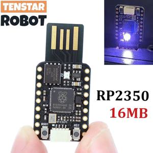 TENSTAR RP2350-USB 16MB 플래시 미니 개발 보드 모듈 듀얼 코어 RP2350A 칩 520KB SRAM 라즈베리 파이 PICO2용