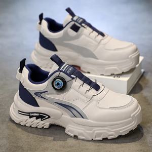 2025 가을 신상 남성용 다용도 하이탑 트렌디 두꺼운 밑창 러닝화 통기성 캐주얼 트렌디 신발