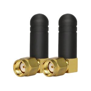 2PCS 2.4G 미니 WiFi 안테나 2dBi SMA 수 커넥터 마더보드 모뎀 USB 어댑터 AP 클라이언트 FPV 송신기 익스텐더