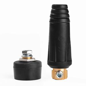 4PCS DKJ35-50 용접기 퀵 피팅 TIG DKZ35-50 용접 케이블 패널 커넥터 소켓 세트 퀵 피팅