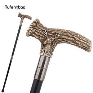 화이트 레진 사슴 나무 뿌리 모양 지팡이 패션 스틱 신사 코스프레 지팡이 손잡이 크로시어 94cm 공연 무대 지팡이