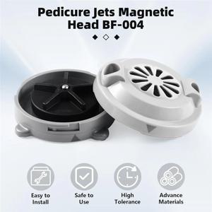 루라코 제트 모터 페디큐어 스파 욕조 자석 제트 헤드 프로펠러 커버 4핀