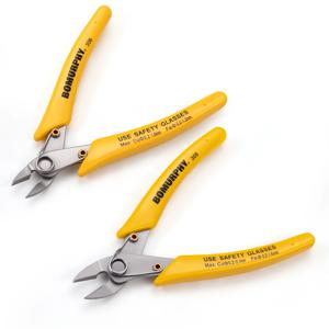 스프링이 있는 보머피 와이어 커팅 도구 – 보석 제작, 장난감 모형, 전자제품, 공예용 와이어용 플러시 커터