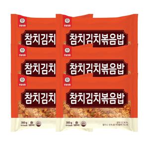 천일냉동 참치김치 볶음밥 300g 6개