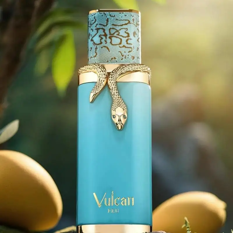 100ml 향수 Vulcan Feu De 남성과 여성을 위한 오래 지속되는 향수 중동 두바이 아라비아 지역 Feu Baie 생일 선물