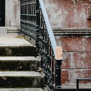 나무 장식용 파인애플 모양 계단 기둥 캡, 미완성 조각 목재 난간대, 유럽 스타일 DIY 홈 인테리어용