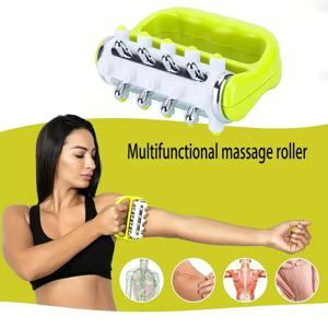 1pc 근막 마사지 미니 트리거 포인트 딥 티슈 바디 릴랙스 마사지 도구 근육 롤러 스틱 핸드 헬드 마사지