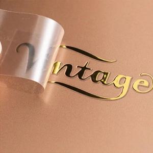 100PCS 사용자 정의 전송 3D 스티커 반짝 이는 골드 실버 전송 스티커 브랜드 회사 로고 결혼식 맞춤 전송 스티커