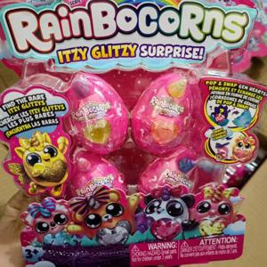 레인보우 유니콘 서프라이즈 계란 미스터리 희귀 Rainbocornses 미니 블라인드 박스 선물 장난감 모델 애니메이션 피규어 장식품 수집