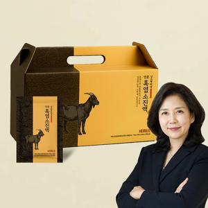 [헤밀레 공식] 김소형원장 국내산 자연방목형 무항생제 흑염소 사용 흑염소진액 70ml 30포_1박스