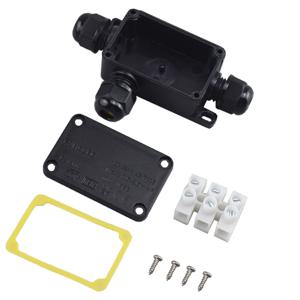 3방향 야외 방수 IP66 전기 케이블 와이어 커넥터 접속함 터미널 포함 450V LED 조명용 접속함