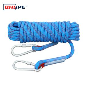 15M/25M/35M 야외 정적 로프 Tomshoo 10mm 화재 구조 안전 탈출 등산 부착 견고하고 안전한 등산 로프