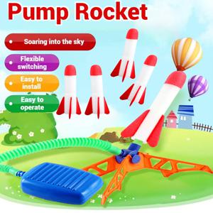 어린이용 로켓 페달 발사기, 야외 로켓 비행 장난감, 어린이용 점핑 스포츠 장난감(별도 액세서리 팩 구매)