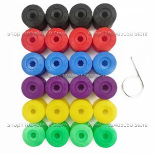 폭스바겐 제타 폴로 티구안 골프 MK4 파사트 B6 시트 레온 이비자 타이어 스크류 캡 액세서리용 자동차 휠 허브 너트 볼트 커버