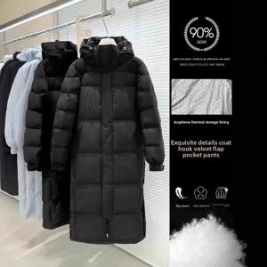 여성 겨울 다운 재킷 코트 파카 따뜻한 여성 의류 브랜드 럭셔리 롱 패딩 패딩 퍼퍼 재킷 아우터웨어 HXY289