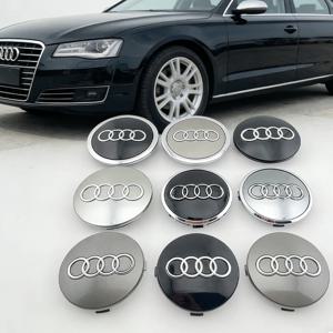 4개 세트 아우디 볼보 자동차 휠 센터 캡 60mm61mm69mm68mm 스타일링 허브 커버 A3 A4 A5 A6 A7 A8 S4 S6 4B0601170 호환