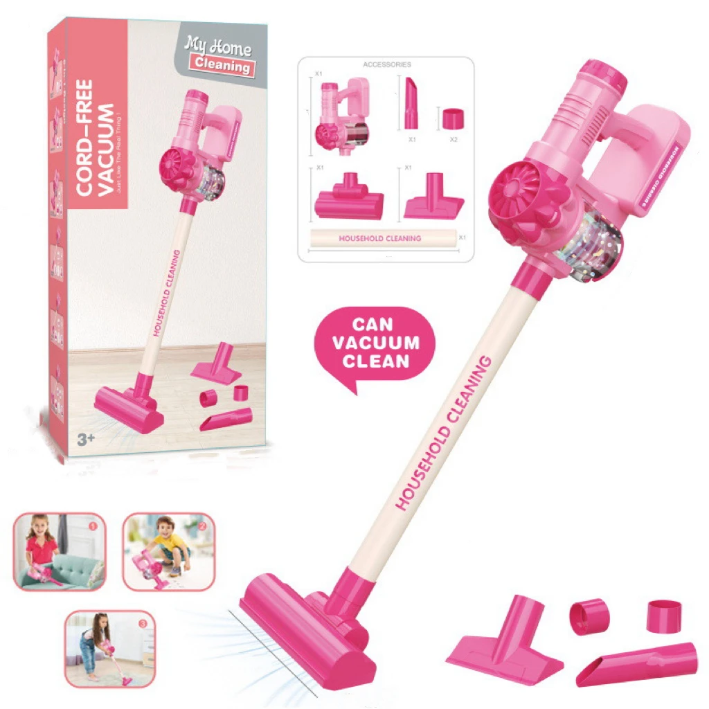 전기 진공 장난감 세트, 3 in 1 디자인, 내구성과 안전성, 3세 이상 어린이에게 적합, 재미와 놀이에 완벽