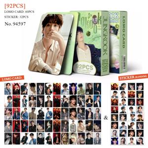 92PCS 홀로그램 포토카드 레이저 LOMO 카드 팬들을 위한 컬렉션