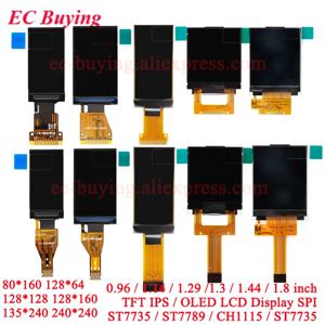0.96인치 0.96 1.14 1.3 1.44 1.8인치 HD IPS TFT 디스플레이 LCD 화면 1.29인치 OLED 128*128 135*240 80*160 ST7735 ST7789 CH1115 ST7735