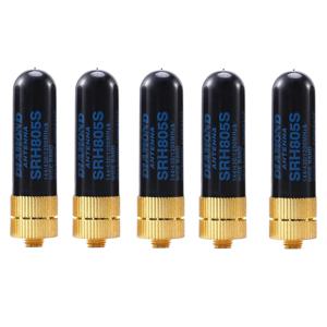 5 PCS/LOT UHF + VHF SRH805S SMA 여성 안테나 uv-5r BF-888s uv-82 UV-5RA uv-5re TK3107 2107 10W 144/430MHz