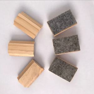 미니어처 칠판 지우개, 귀엽고 내구성 있는 부직포 광택 칠판 지우개