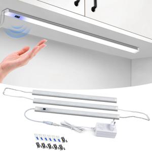 캐비닛 아래 센서 조명 가구 LED 조명 테이블, 주방 조명, 핸드 스윕 모션 램프, 연결 막대, cozinha