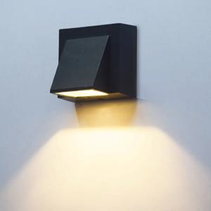 방수 IP65 야외 벽 조명 알루미늄 5W LED 벽 램프 Sconce 발코니 정원 장식 조명 램프 AC110V 220V
