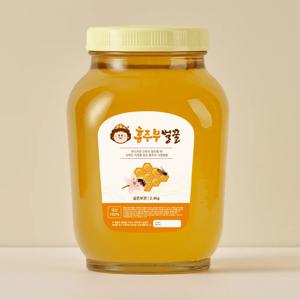 홍주부 국내산 사양벌꿀 아카시아향 꿀 2.4kg