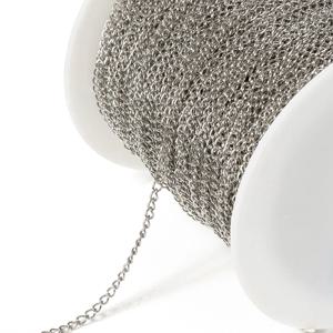 DIY 쥬얼리 제작을 위한 10미터/롤 스테인레스 스틸 체인 기본 Bluk 체인