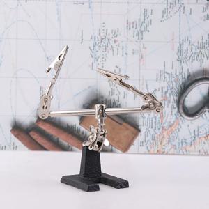 서드 핸드 납땜 다리미 스탠드 클램프, 도움 손 클립 도구 PCB 거치대 전기 회로 취미