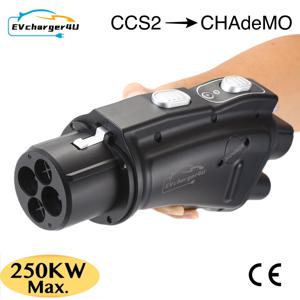 EVcharger4U CCS2-CHAdeMO EV 변환기 어댑터 DC 250A 1000V 250KW CCS 콤보 2-일본 전기 자동차 충전 어댑터