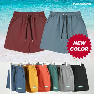 파라고나 남성 여성 말리부 나일론 비치 밴딩 반바지 3size 8color