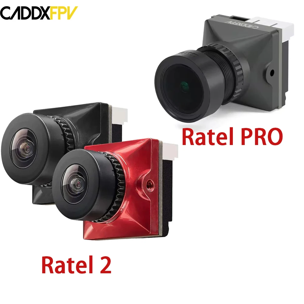 Caddx Ratel 2 V2 / PRO FPV 카메라 Ratel2 비행 모델 항공기 FPV 카메라 ratel2 드론 야간 투시경 렌즈