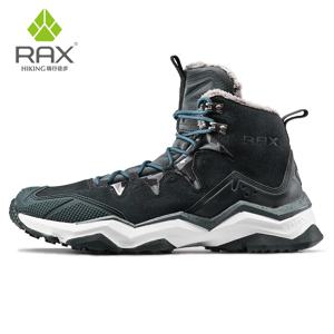 RAX 남성용 방수 겨울 스노우 부츠, 모피 안감, 경량 트레킹 신발, 따뜻한 야외 스니커즈, 산악 부츠