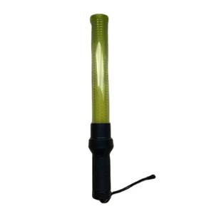 PVC 노란색 LED 깜박이 경고등, 비상 안전 교통 막대, 54cm x 4cm