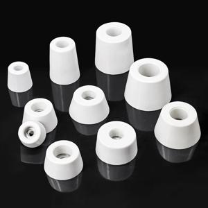 흰색 고무 발 패드, 가구 다리 패드, 기계 스피커 충격 흡수 스탠드, 미끄럼 방지 가스켓 바닥 보호대