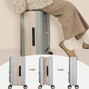 접이식 여행 가방 탑승 암호 여행 가방, 범용 휠 보관 가방, 다기능 경량 트롤리 케이스, 24 인치