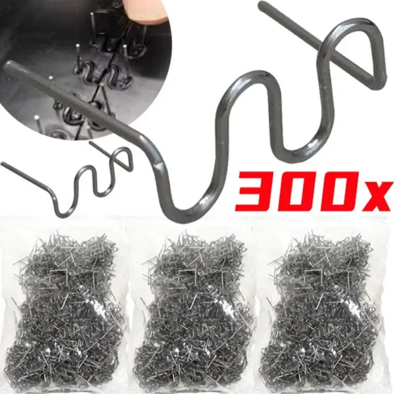 플라스틱 용접기용 핫 스테이플러 스테이플, 플라스틱 수리 표준 사전 절단 스테이플, 용접 범퍼 자동차 범퍼 수리, 0.8mm