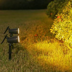 야외 LED 태양광 스포트라이트 9LED 밝기 조절 가능 스포트라이트 IP65 방수 정원 뒷마당 잔디 조명 장식