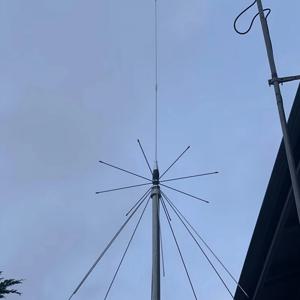 25MHz-1300MHz, 초광대역 디스콘 안테나, 다중 주파수 호환, PL259 커넥터