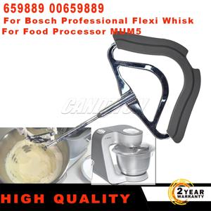 보쉬 교반 빗자루 MUM5 용 혼합 금속 실리콘 믹서기, 식품 가공기용 전문 플렉시, 00659889 659889 00987064, 신제품